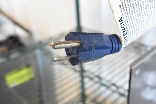 Lasko H20060 Metal Fan power cord with 120V, 1 Phase. Plug shows minimal wear, condition appears used.