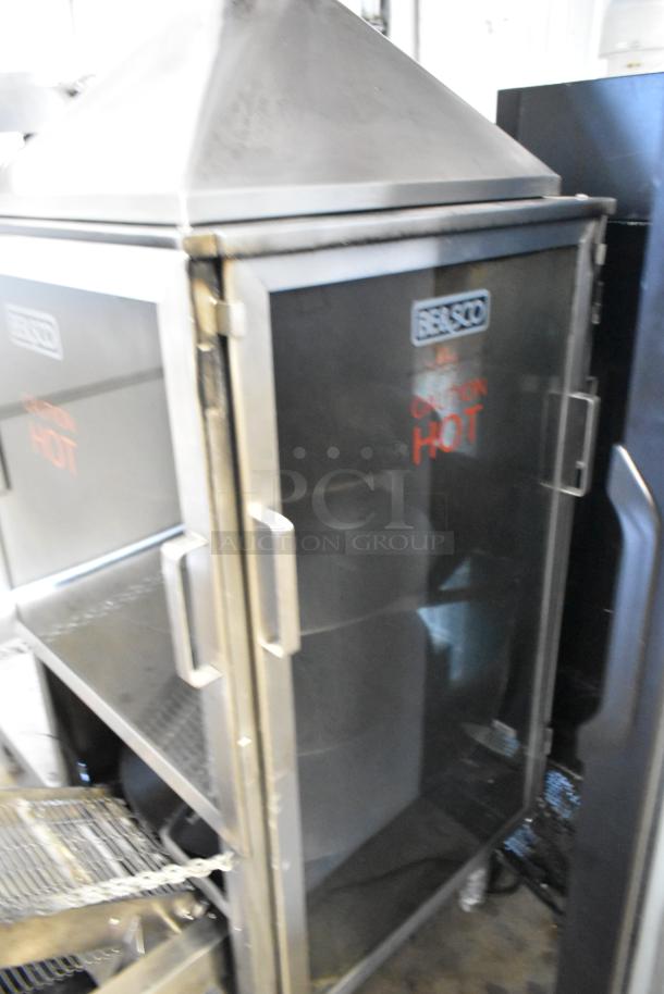 BE&SCO Beta 900 stainless steel commercial tortilla press/oven combo, natural gas, 240V, 1-phase, used condition.