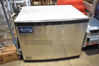 BRAND NEW SCRATCH AND DENT! 2025 Avantco 194MCF430A Stainless Steel Commercial Modular Full Cube Ice Machine - 397 lb. 115 Volts, 1 Phase. - Item #1202204