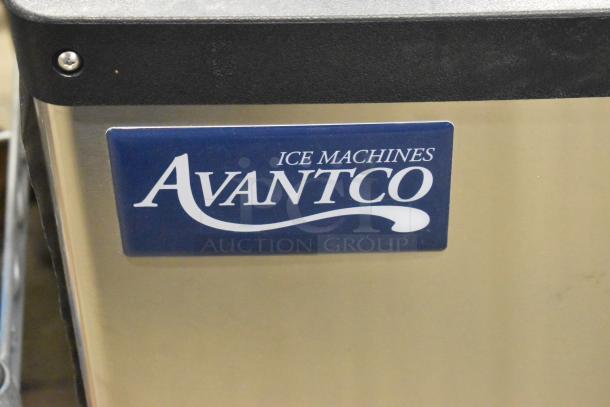 Brand new Avantco 194MCF430A stainless steel commercial ice machine, 397 lb capacity, 115V, 1 phase. Scratch and dent condition.