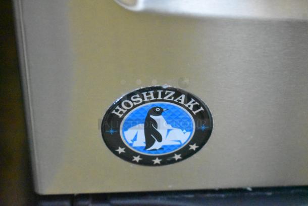 BRAND NEW SCRATCH AND DENT 2024 Hoshizaki KM-81BAJ stainless steel undercounter ice machine with 38 lb. bin.