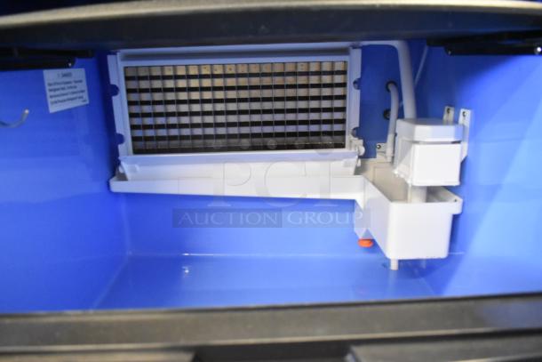 Brand new Avantco 194UCF280A stainless steel ice machine interior, 299 lb capacity, 115V, minor scratches, commercial use.