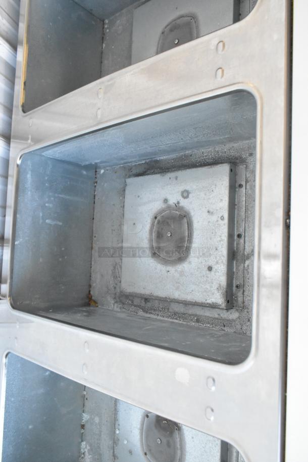 2022 Eagle HT3-LP Stainless Steel 3 Bay Steam Table with under shelf, propane gas powered, 10,500 BTU, commercial use.