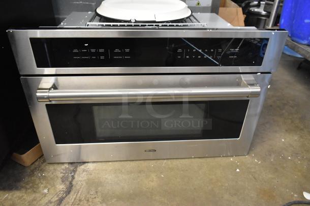 KoolMore KM-CWO30-SS 30" stainless steel built-in microwave with convection oven and air fryer. Brand new, scratch and dent.