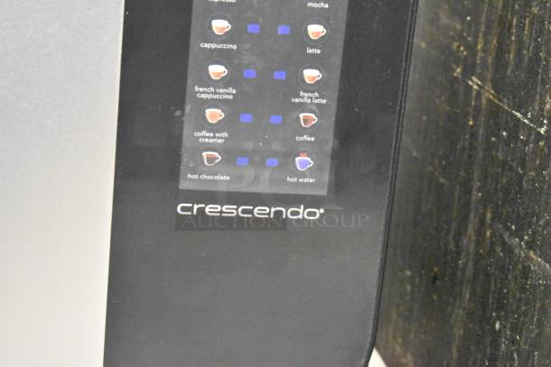 2019 Bunn Crescendo coffee brewer, stainless steel, countertop model. Offers various drink options. Excellent condition.