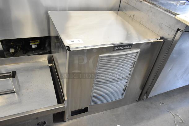 2024 Scotsman MC1030MA-32A stainless steel ice head, 208/230V, 1 phase, commercial grade, excellent condition.