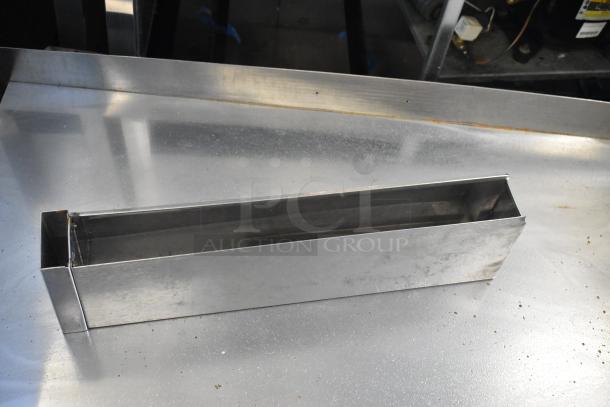 Star stainless steel commercial countertop flat top griddle, showing a sleek, durable surface in good condition.