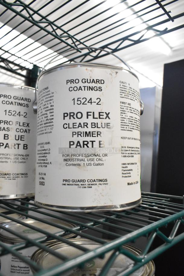 Pro Guard Coatings 1524-2 Pro Flex Clear Blue Primer Part B, 1-gallon can. Industrial use only. Made in USA.