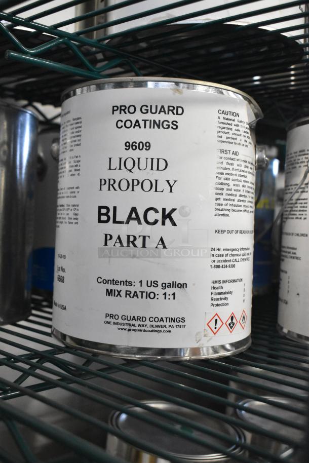 Pro Guard Coatings Liquid Propoxy, Black Part A, 1 gal, Mix Ratio 1:1, for sale with 10 additional Pro Guard chemicals.
