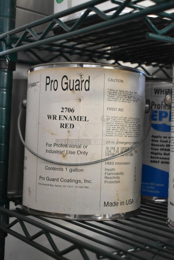 11 Pro Guard chemicals, including Proflex Primer, PhazeBreak, WR Enamel Red. Industrial-grade, 1-gallon cans. Made in USA.