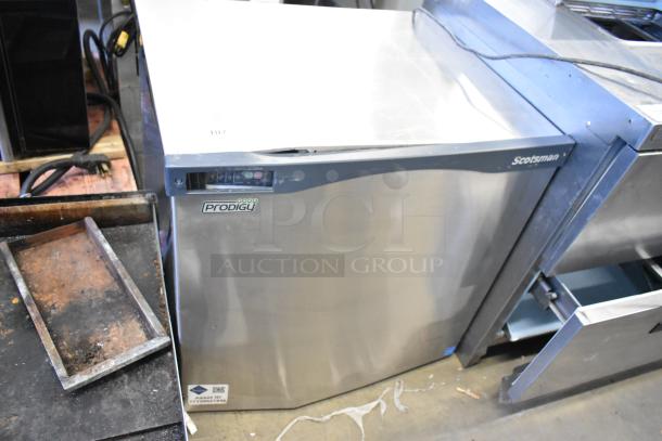 Scotsman C1030MA-32B Prodigy Plus stainless steel ice machine, commercial grade, 1077 lbs capacity, 208/230V, 1 phase.