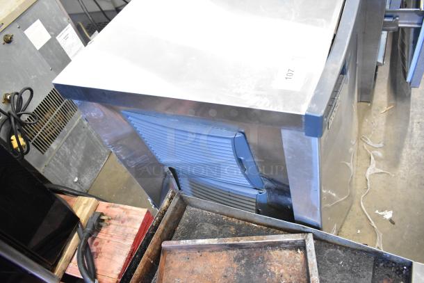 Scotsman C1030MA-32B ice machine, stainless steel, Prodigy Plus Series, 1077 lb capacity, 208/230V, visibly good condition.