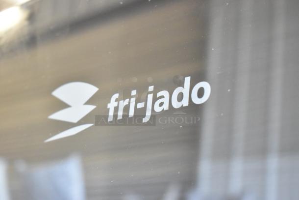 Fri-jado TDR7-P stainless steel commercial rotisserie oven, electric powered, on casters, 208V, 3 phase.