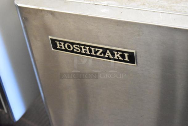 Hoshizaki KM-280MWH stainless steel commercial water-cooled ice machine head, model KM-280MWH, 115-120V, 1 phase.