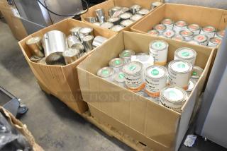 Boxes of Pro Guard chemicals, including Proflex Primer 1501 Part A and B, 9109. Total of 180 units.