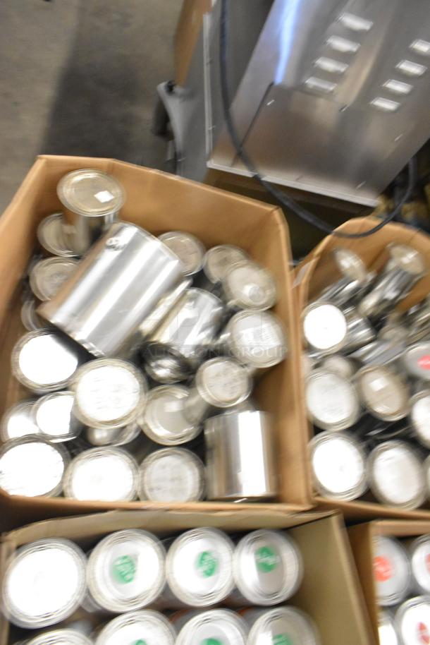 Assorted Pro Guard chemicals in cans, including Proflex Primer 1501 Part A, Part B, 9109. Total of 180 units.