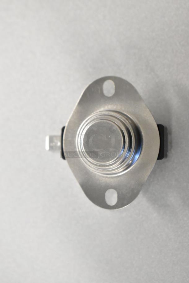 Globe U00577 Hi Limit Thermostat with metal casing, new condition. For PF, CPF, GPC Series.