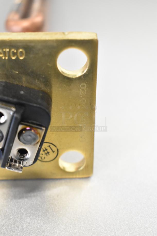 Hatco R02.04.302.00 Element, 3000W, 208V, new, brass plate with visible model number and connector detail.