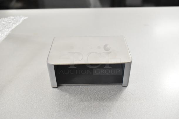 Metal component, new condition, likely part of auction lot including Hatco element, Giles drip cup, and strainer.