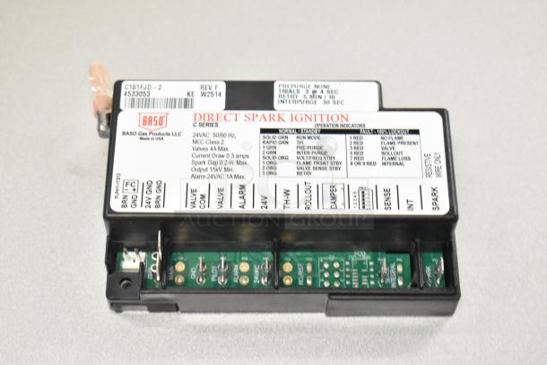 BASO Direct Spark Ignition Module C Series, model CK4533053, new condition, with detailed specifications label.
