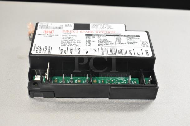 Brand new Garland / US Range CK4533053 Ignition Module. Features labeled terminals, compact design, and detailed specifications.