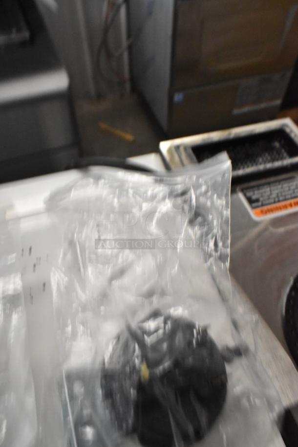 Plastic bag containing a new Blodgett 37058 24V relay.