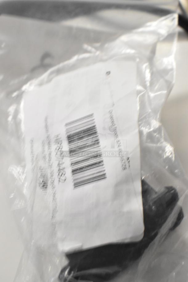 Clear plastic bag holding a brand new Frymaster 8074482 relay. Visible label with product code HP8074482.