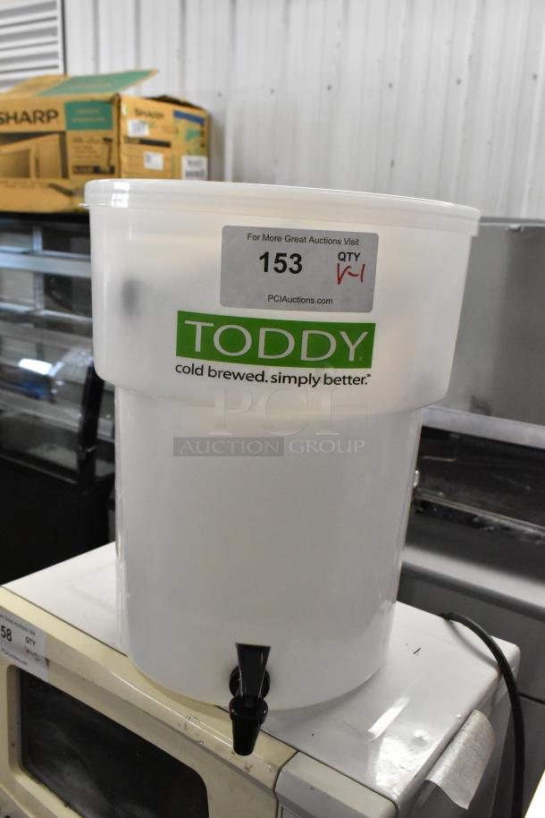 BRAND NEW Toddy® 975CMLTCM 5 Gallon Cold Brew System; minor scratches, labeled "153, QTY V-1".