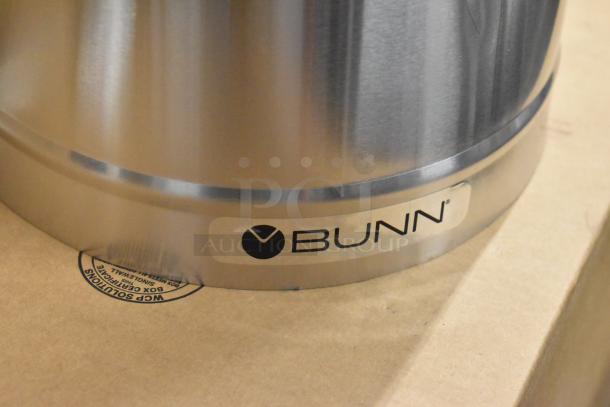 Bunn 34100.0002 TDO-4 4 Gallon Iced Tea Dispenser with logo. New, scratch and dent condition.