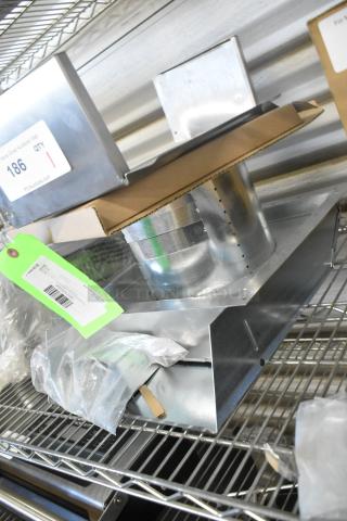 BRAND NEW SCRATCH AND DENT! Frymaster 2100384 Fluecap, Mj35/Gf14 W/O Gusset HP2100384 - Item #1218211