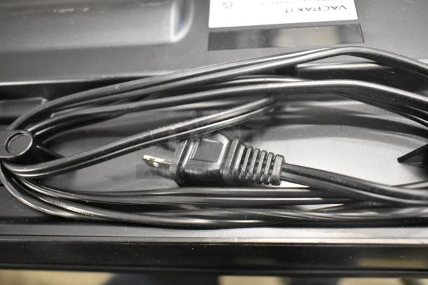 BRAND NEW SCRATCH AND DENT! VacPak-It VSM12PRO External Vacuum Sealer with 12" seal bar, cutter, roll holder, and power cord.