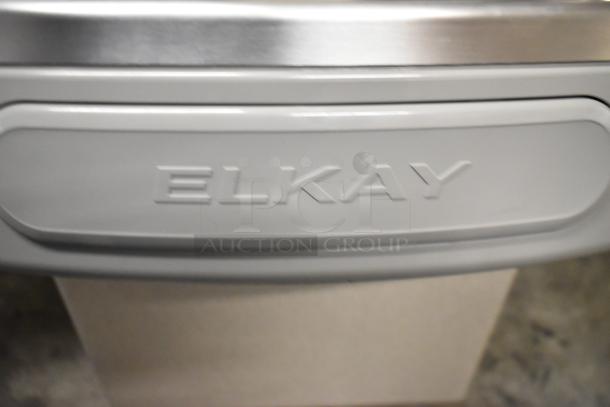 BRAND NEW Elkay EZS8WS_1G stainless steel wall mount water fountain, scratch and dent condition, 115V, 1 phase.