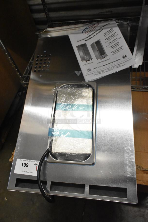 Brand new Winholt NHP-PD-DGT digital heating/proofing control drawer assembly, 120V, 1 Phase, with instructions and label.