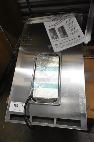 Brand new Winholt NHP-PD-DGT digital heating/proofing control drawer assembly, 120V, 1 Phase, with instructions and label.