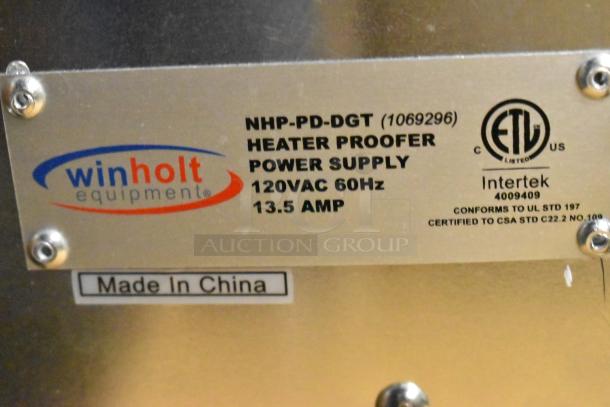 Brand new Winholt NHP-PD-DGT digital control drawer for heating/proofing. 120V, 1 Phase, 13.5 Amp. Scratch and dent.