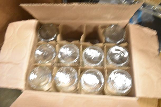 Box of 12 Acopa Gardenia 11 oz. rocks glasses, new condition, securely packaged in cell dividers.