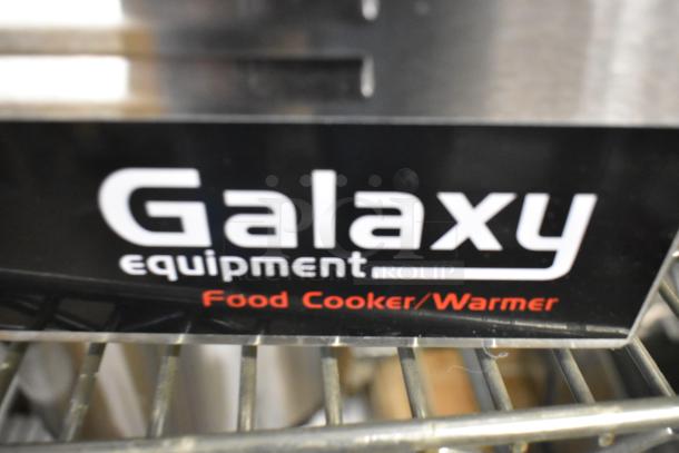 BRAND NEW SCRATCH AND DENT! 2025 Galaxy 177GWC50E 12" x 20" electric countertop food warmer, 120V, 1 phase.