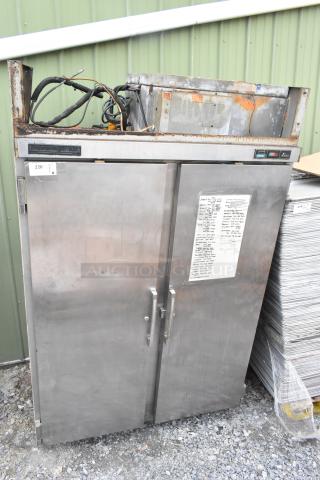 Beverage Air Stainless Steel Commercial 2 Door Reach In Freezer. - Item #1218245