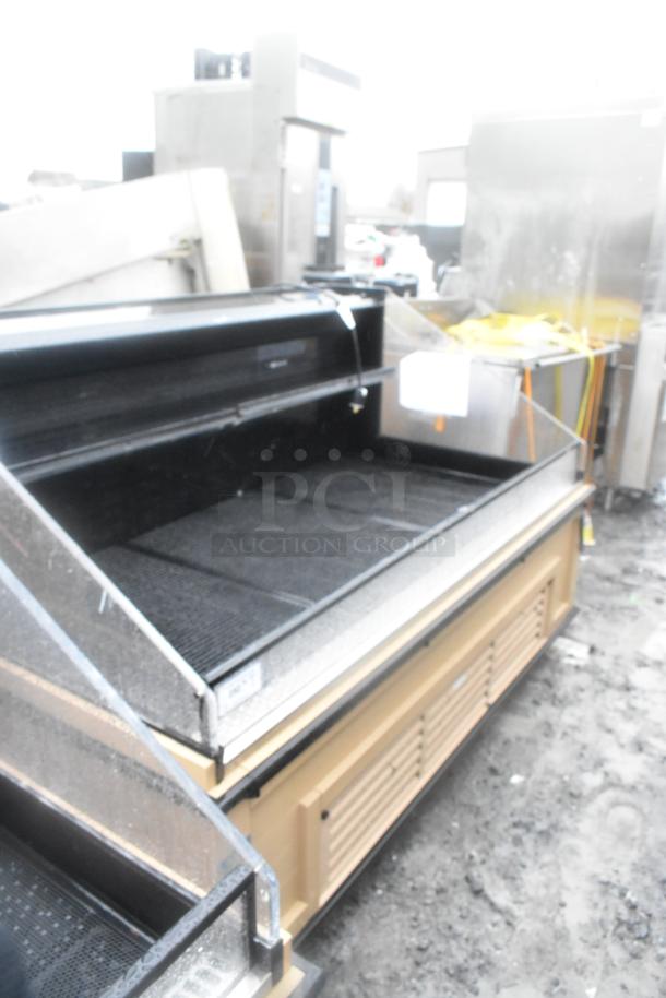 Killion Metal Commercial Grab N Go Merchandiser, open design, 208/230V, 1 phase, suitable for displaying goods.