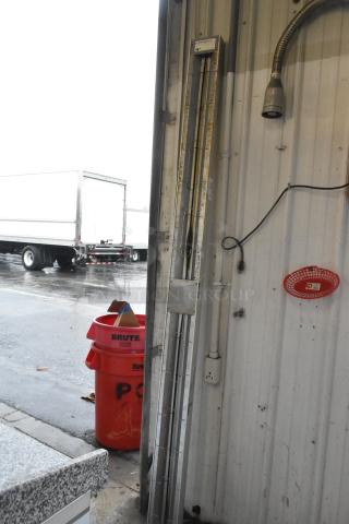 Hatco GRAH-96 metal heat strip, 120 volts, 1 phase, commercial use, good condition, visible markings on metal housing.