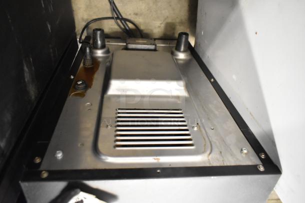 Merrychef metal commercial countertop rapid cook oven, electric powered, 208/240 volts, 1 phase, used condition.