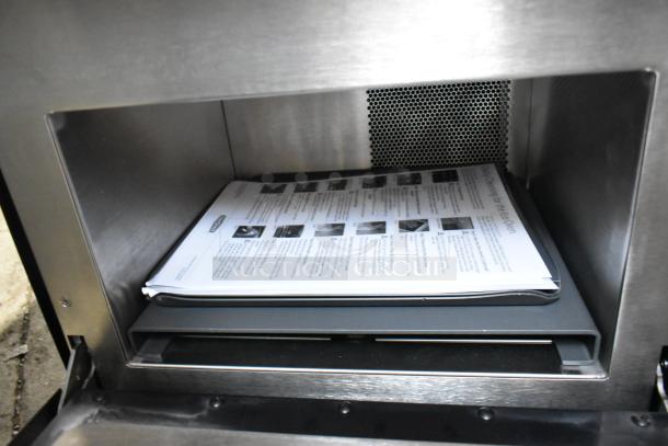 2025 Turbochef ECO Commercial Electric Rapid Cook Oven, 208/240V, excellent condition, includes user manual inside.