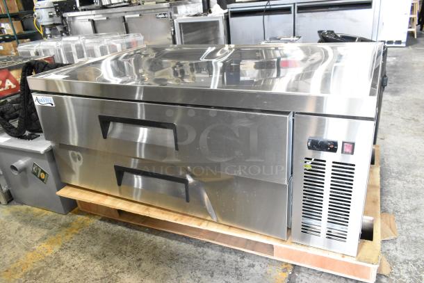 BRAND NEW Avantco 178CBE52HC stainless steel 2-drawer chef base, 115V, scratch and dent condition, commercial use.
