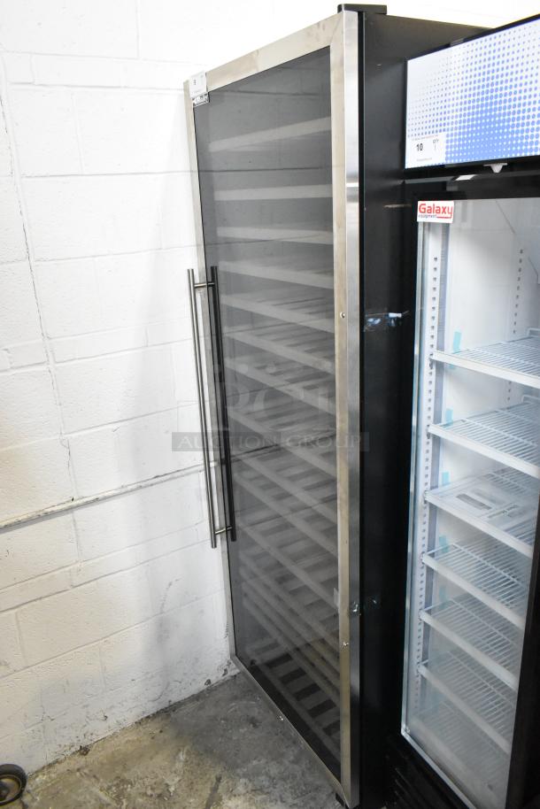 BRAND NEW AvaValley 342WRC220SZ wine cooler, full glass door, single temperature, 115V, minor scratches and dents.