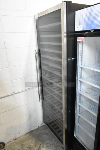 BRAND NEW AvaValley 342WRC220SZ wine cooler, full glass door, single temperature, 115V, minor scratches and dents.