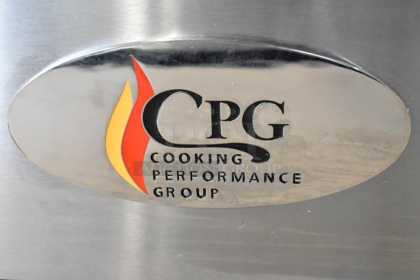 Brand new 2024 CPG 351FFOP40N stainless steel floor fryer with 2 fry baskets, 90,000 BTU. Scratch and dent condition.
