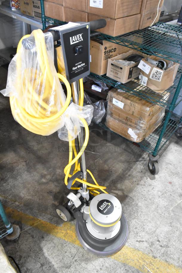 BRAND NEW Lavex DP-1334 Heavy Duty Floor Cleaning Machine, 120V, 1 Phase, scratch and dent condition, yellow cord.