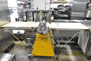 Seewer Rondo SS063C Metal Commercial Floor Style Reversible Dough Sheeter. 250 Volts. - Item #1201101