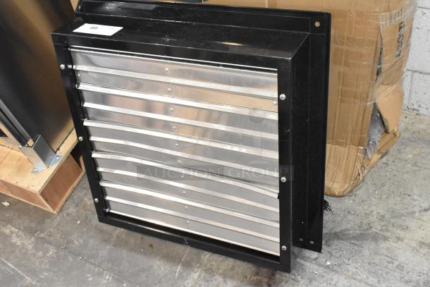 BRAND NEW 2024 Canarm 664XFS20, 20" exhaust shutter fan, 2-speed, 3300 CFM, 1140 RPM, 115V. Minor scratches visible.