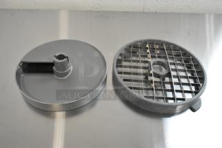 BRAND NEW SCRATCH AND DENT! Robot Coupe 28114W dicing kit with 25/32" grid, includes discs, minor cosmetic flaws.